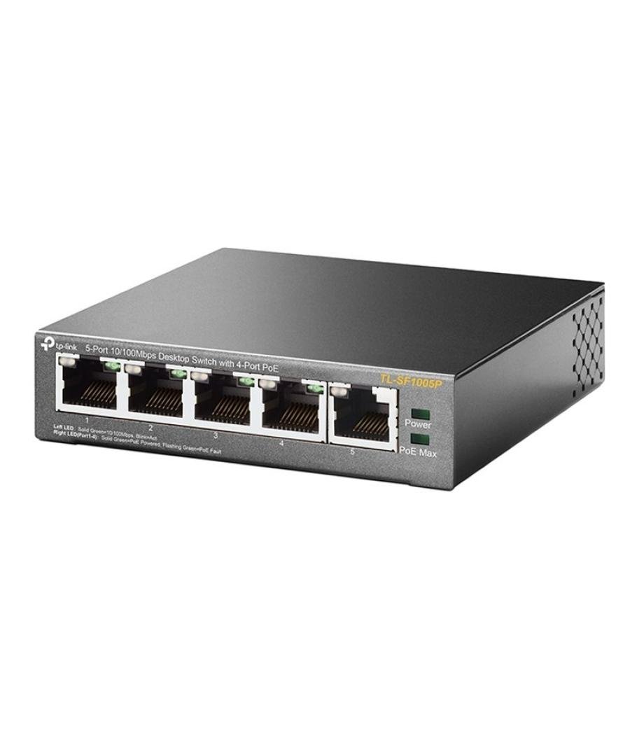 Tp-link tl-sf1005p switch 5x10/100mbps 4xpoe metal