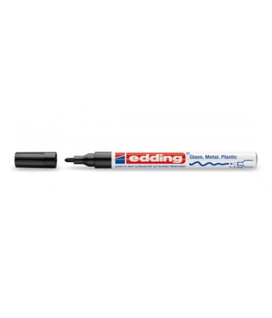 Marcador permanente 1-2mm 751 negro edding 751-01