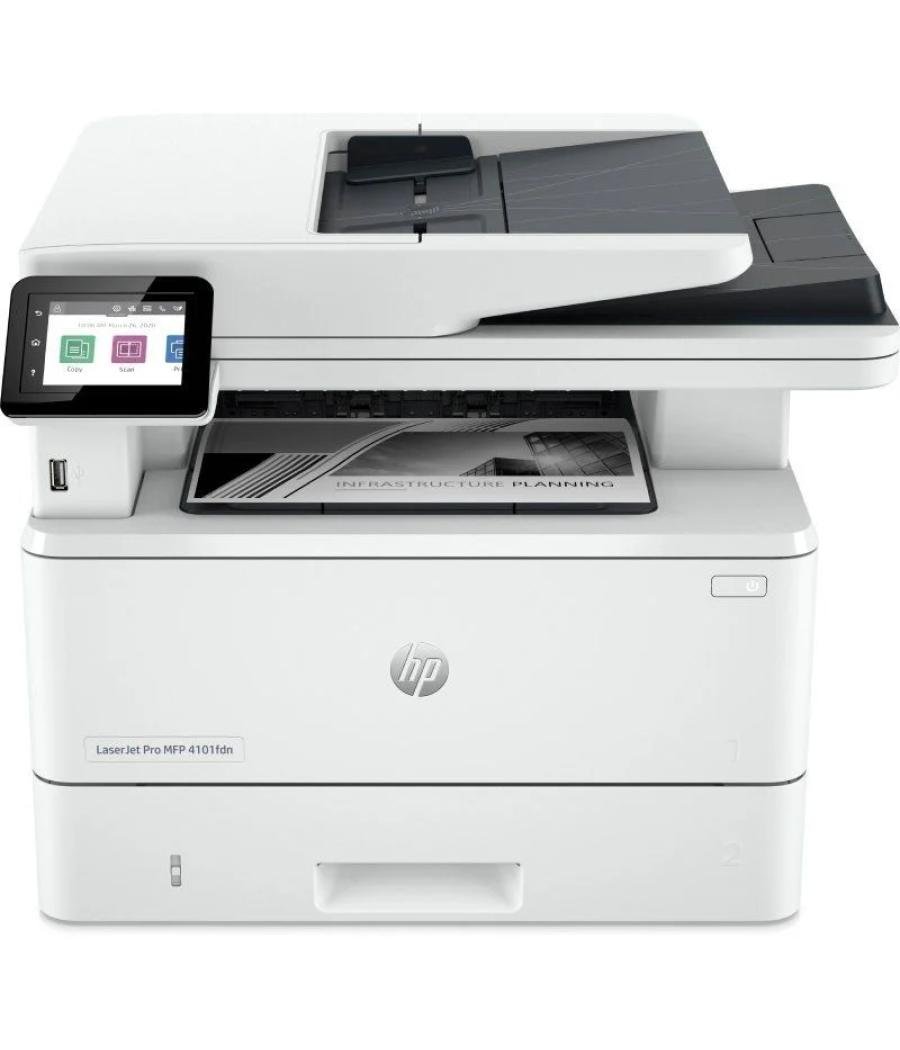 Hp multifuncion laserjet pro monocromo 4102dw wifi/duplex blanco