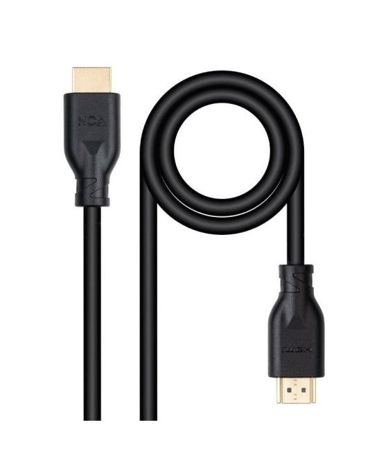 Cable hdmi 2.0 4k ccs nanocable 10.15.3905/ hdmi macho - hdmi macho/ 5m/ negro