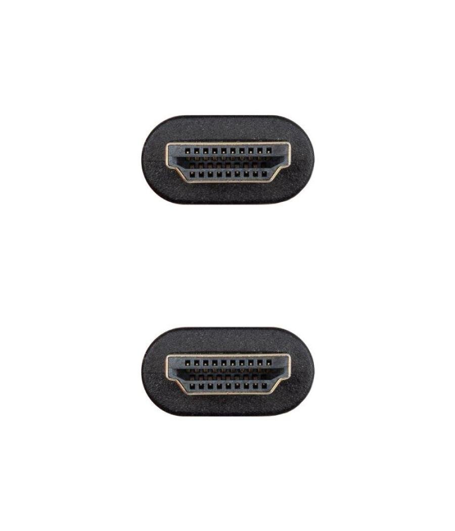 Cable hdmi 2.0 4k ccs nanocable 10.15.3905/ hdmi macho - hdmi macho/ 5m/ negro