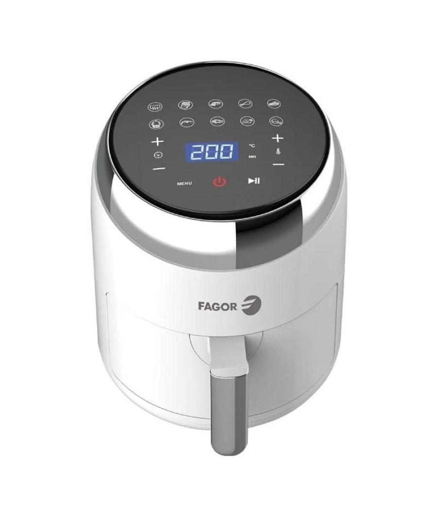 Freidora por aire / sin aceite fagor naturfry fge501d/ 1400w/ capacidad 3.5l