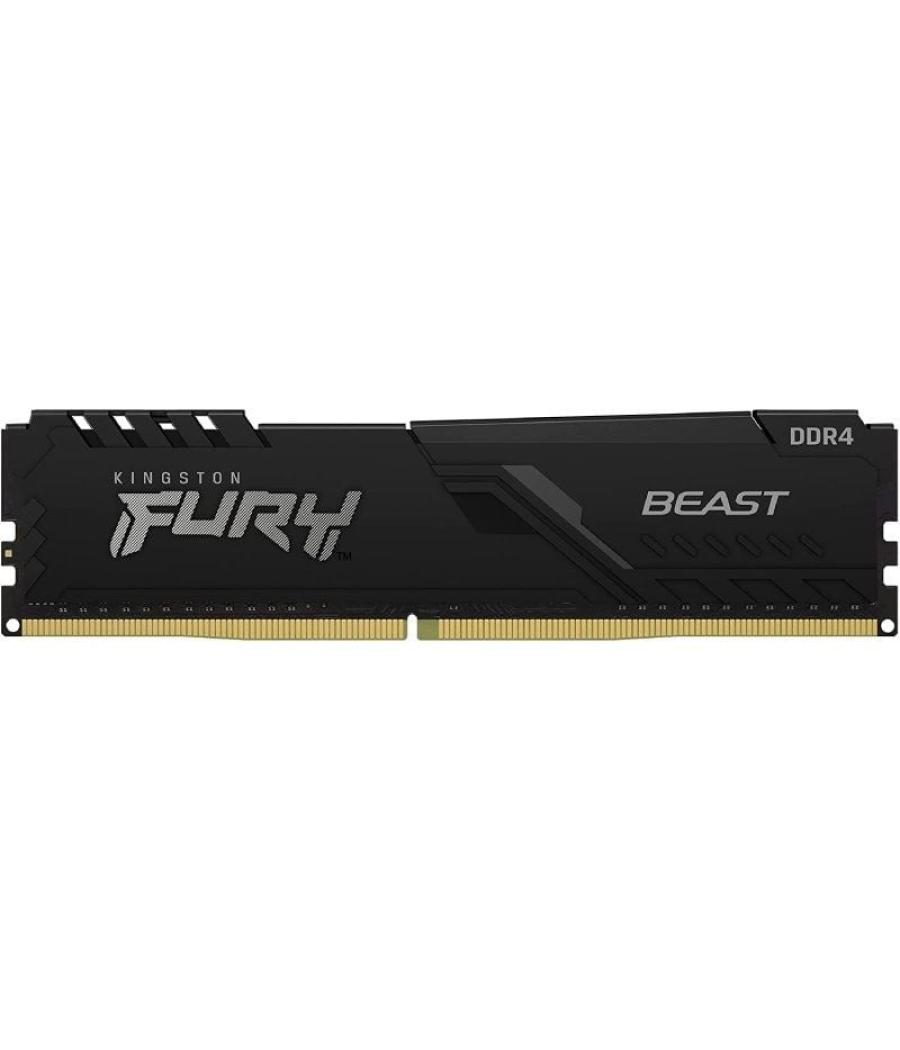 Memoria ram kingston fury beast 16gb/ ddr4/ 2666mhz/ 1.2v/ cl16/ udimm