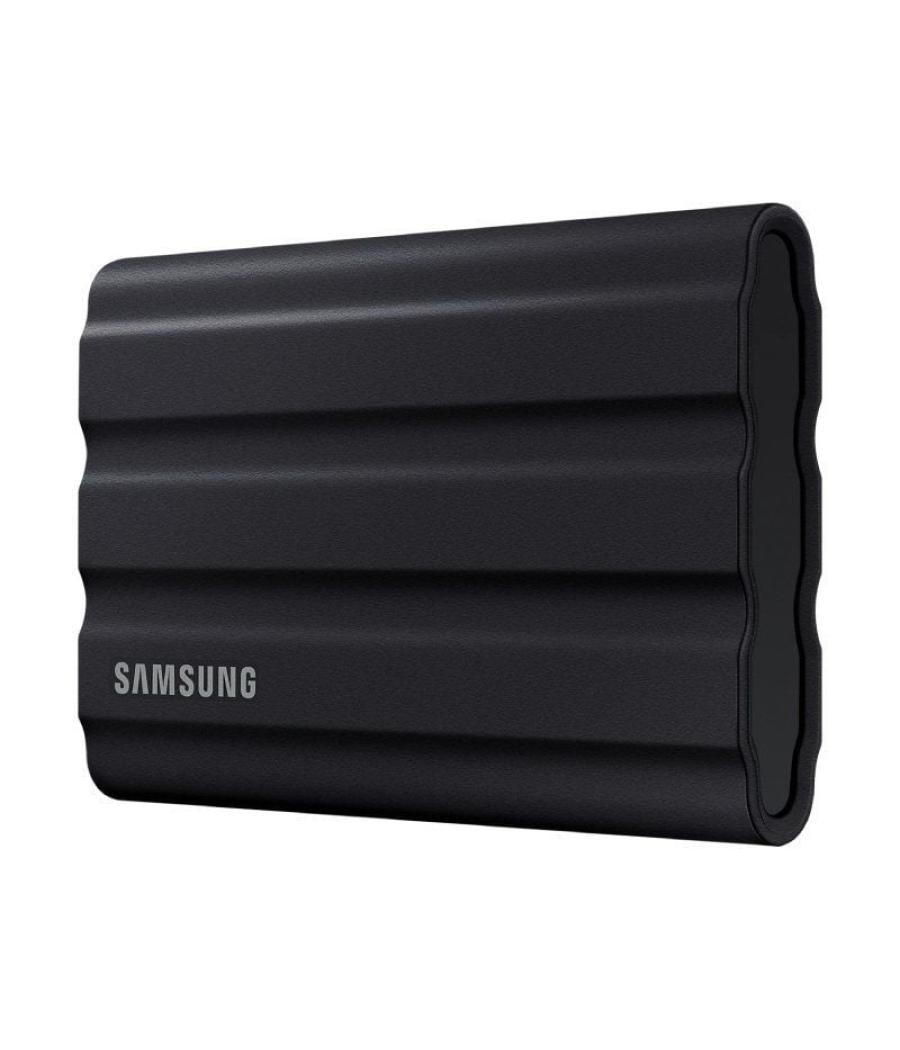 Disco externo ssd samsung portable t7 shield 1tb/ usb 3.2/ negro