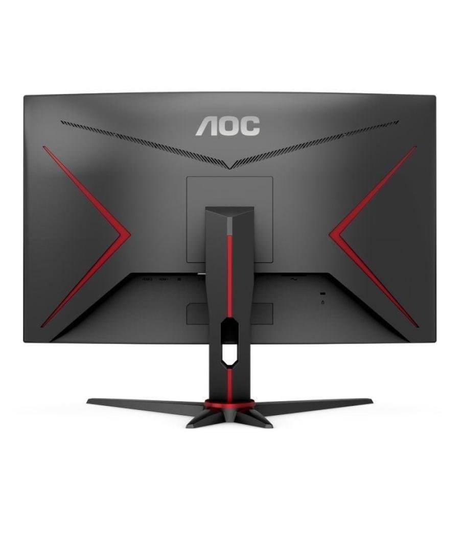 Monitor gaming curvo aoc c27g2ze/bk 27'/ full hd/ 1ms/ 240hz/ va/ negro y rojo