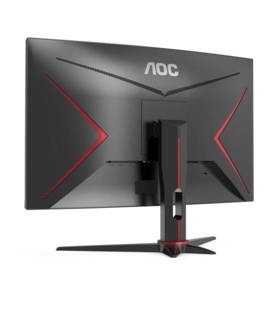 Monitor gaming curvo aoc c27g2ze/bk 27'/ full hd/ 1ms/ 240hz/ va/ negro y rojo