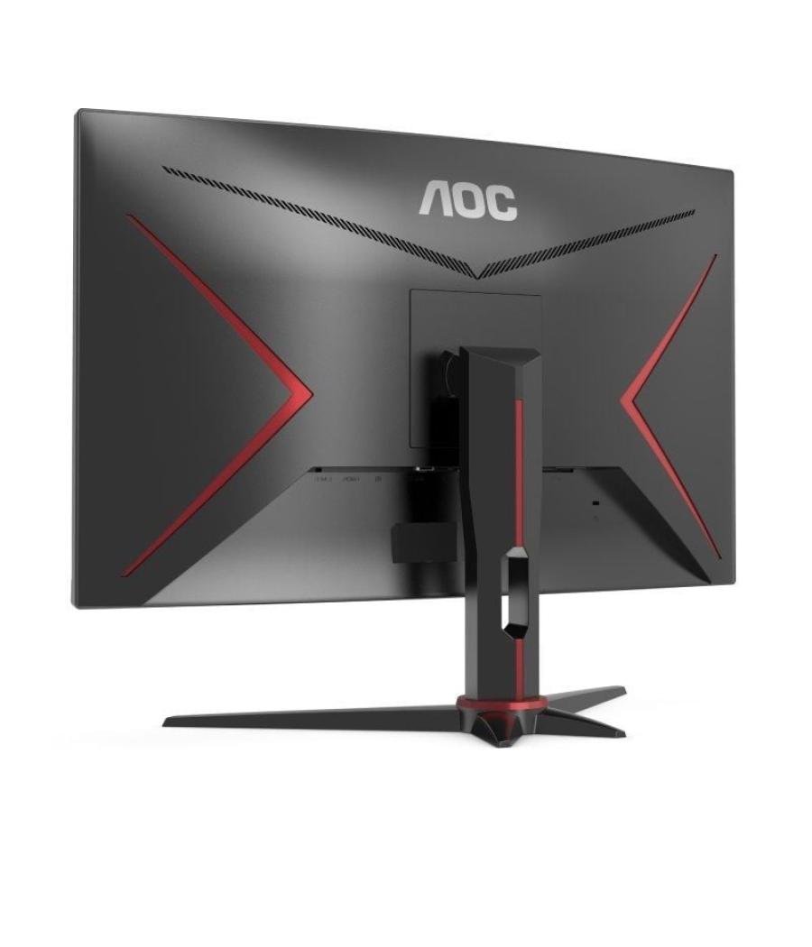 Monitor gaming curvo aoc c27g2ze/bk 27'/ full hd/ 1ms/ 240hz/ va/ negro y rojo