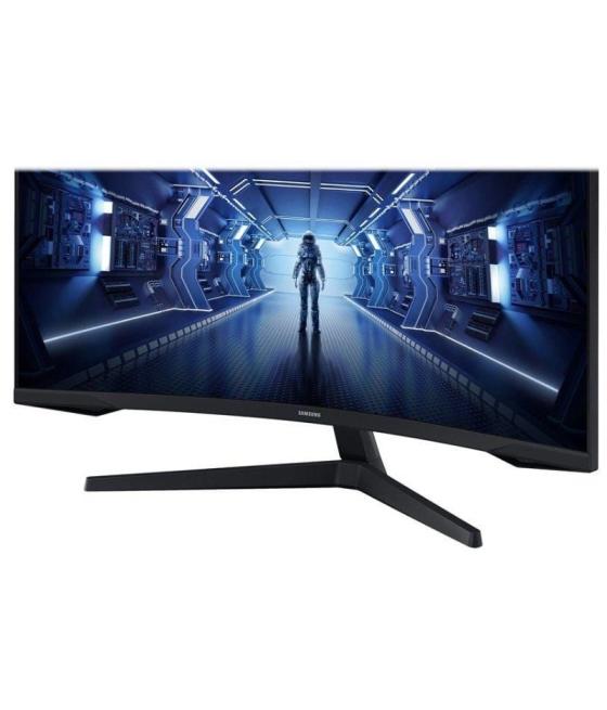 Monitor gaming ultrapanorámico curvo samsung odyssey g5 lc34g55twwp 34'/ uwqhd/ 1ms/ 165hz/ va/ negro