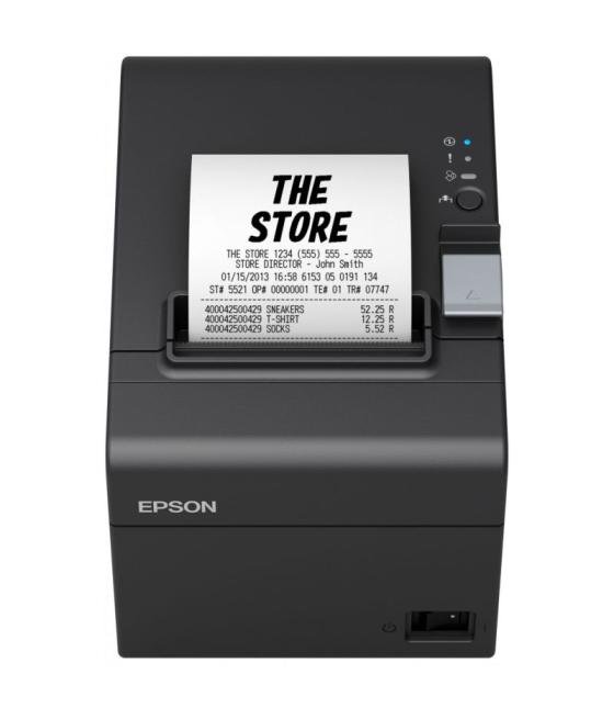 Impresora de tickets epson tm-t20iii/ térmica/ ancho papel 80mm/ ethernet/ negra