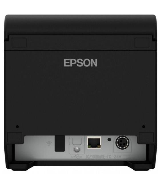 Impresora de tickets epson tm-t20iii/ térmica/ ancho papel 80mm/ ethernet/ negra