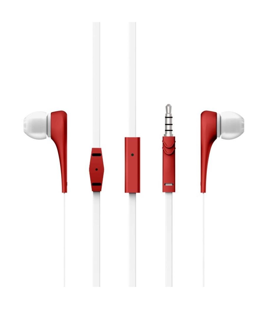 Energy sistem auricular intrauditivo style 1 rojo