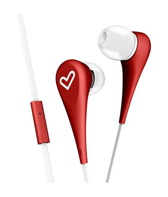 Energy sistem auricular intrauditivo style 1 rojo