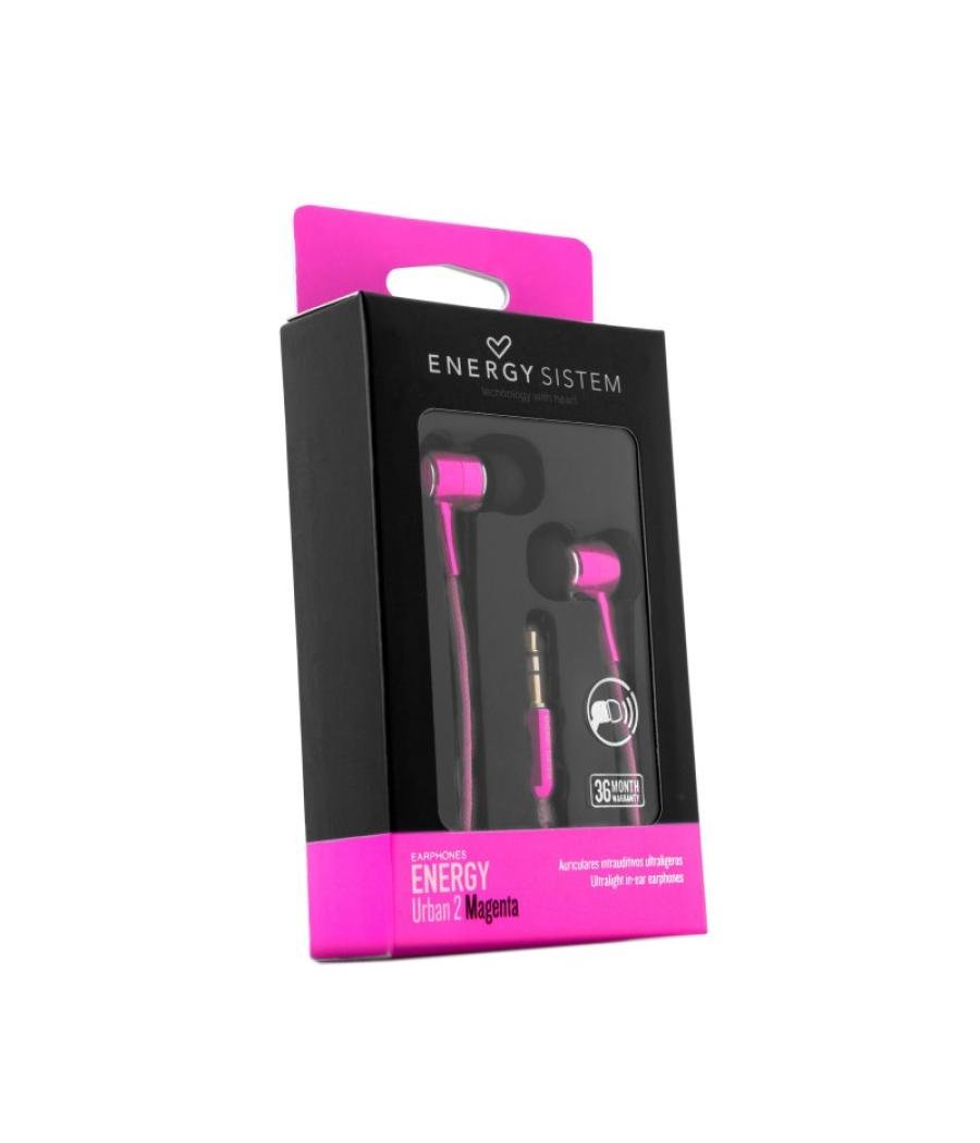 Energy sistem auricular intrauditi urban 2 magenta