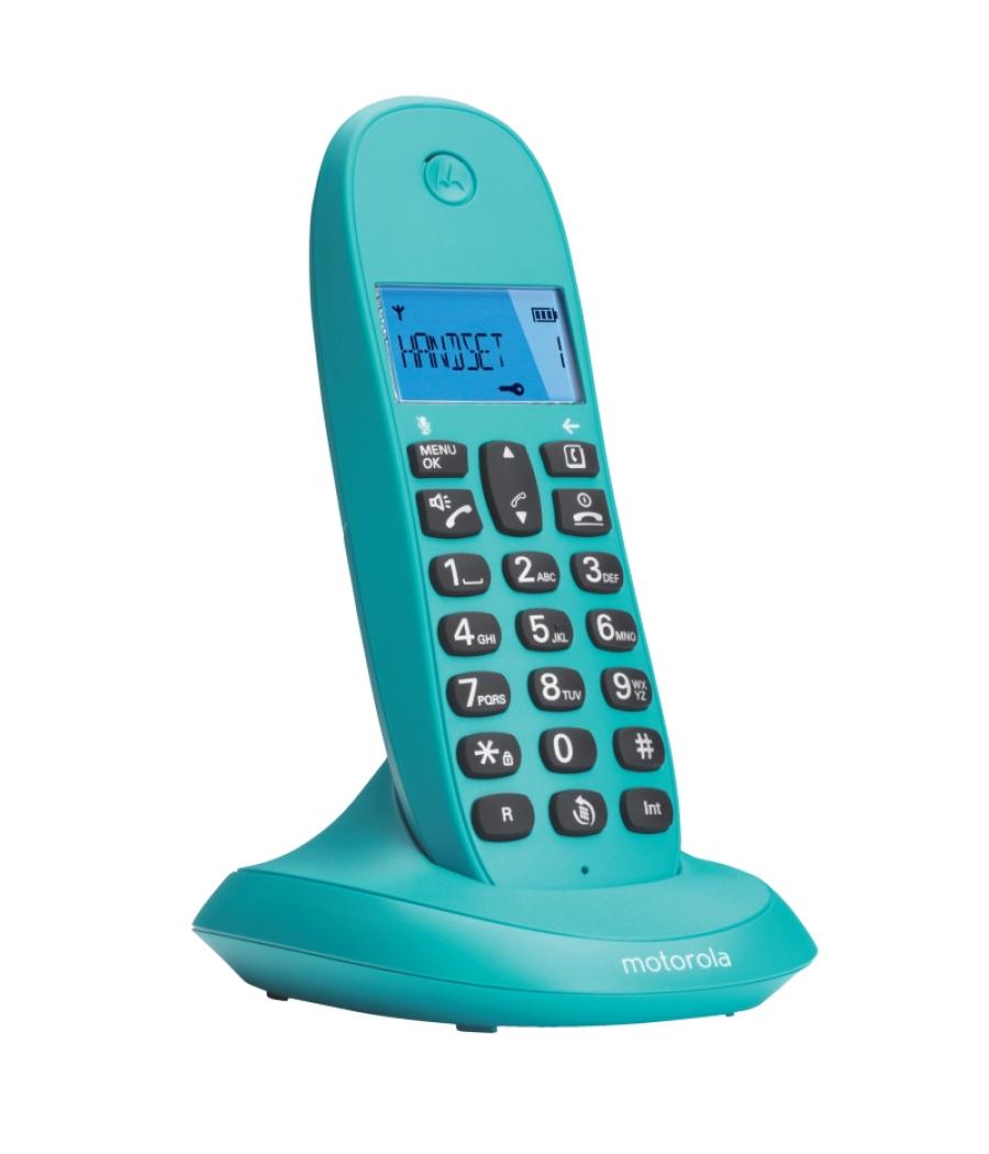 Motorola c1001 lb+ telefono dect turquesa