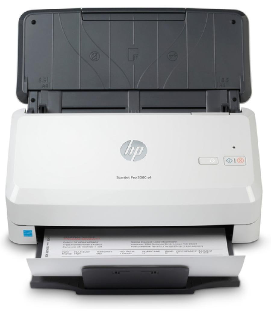 HP Scanjet Pro 3000 s4 Escáner alimentado con hojas 600 x 600 DPI A4 Negro, Blanco