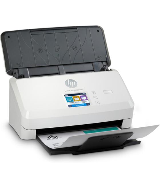 HP Scanjet Pro N4000 snw1 Sheet-feed Scanner Escáner alimentado con hojas 600 x 600 DPI A4 Negro, Blanco