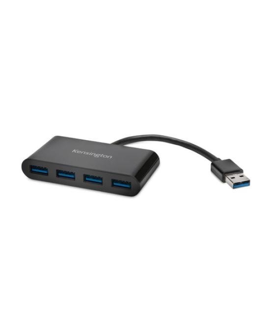 Kensington Hub USB 3.0 de cuatro puertos UH4000: negro