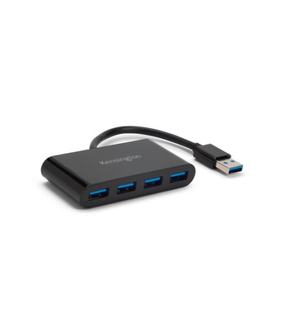 Kensington Hub USB 3.0 de cuatro puertos UH4000: negro