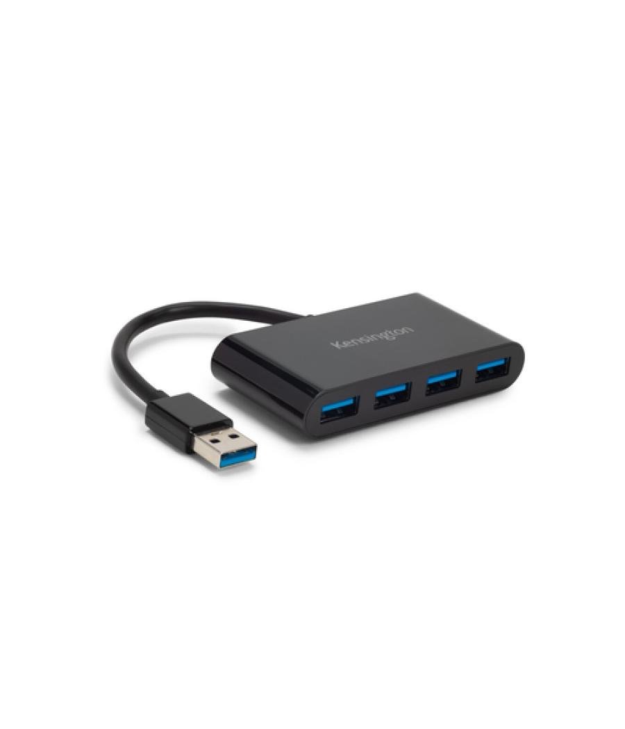 Kensington Hub USB 3.0 de cuatro puertos UH4000: negro