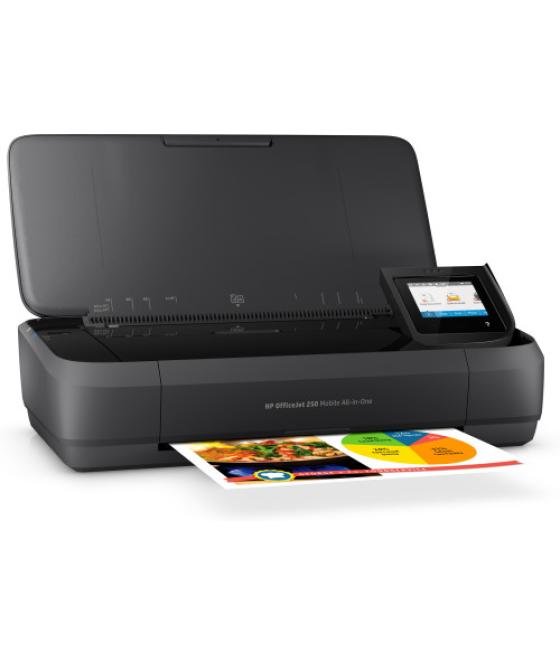 Hp officejet 250 inyección de tinta térmica a4 4800 x 1200 dpi 10 ppm wifi