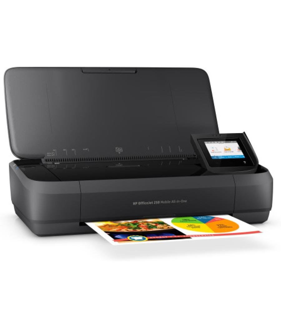 Hp officejet 250 inyección de tinta térmica a4 4800 x 1200 dpi 10 ppm wifi