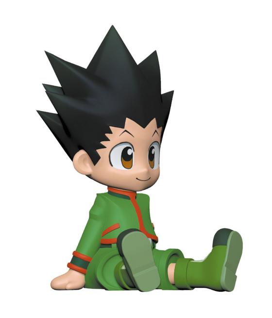 Figura hucha plastoy hunter x hunter gon freecs