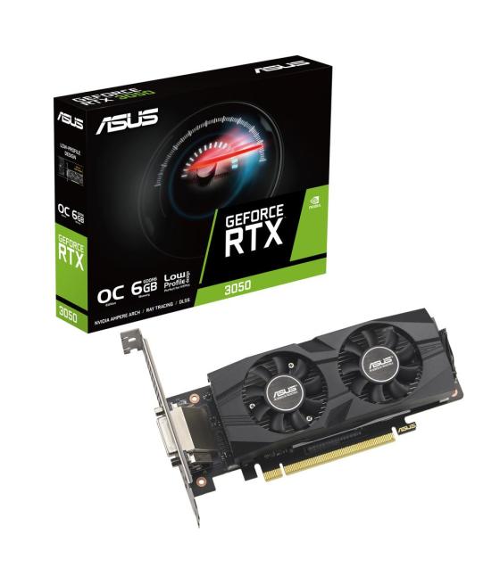 Tarjeta grafica asus nvidia rtx 3050 lp brk oc ediction 6gb gddr6 hdmi display port dvi - d