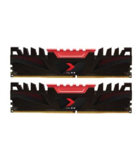 Memoria ddr4 16gb 2x8gb 3200mhz dimm pc4 - 25600 pny cl16 1.35v xlr8