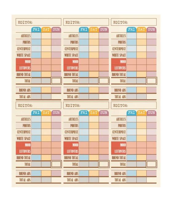 Juego de mesa fit to print ingles