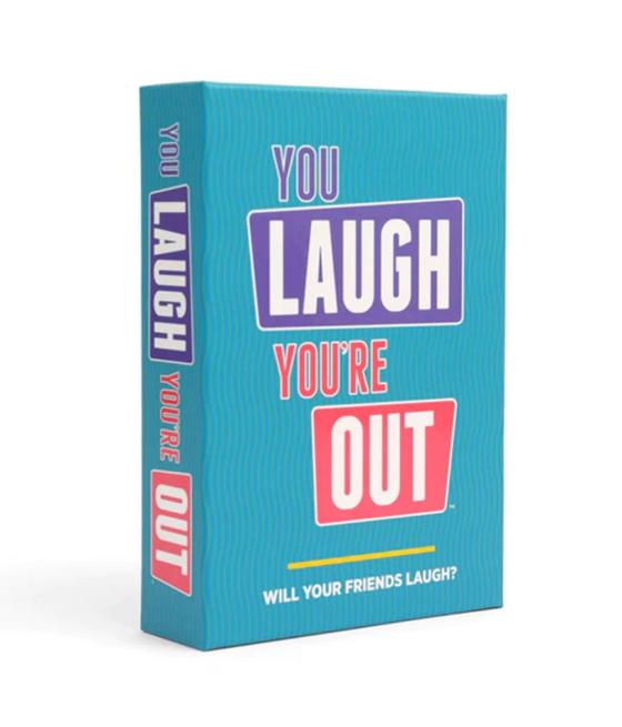 Juego de mesa you laugh you're out ingles