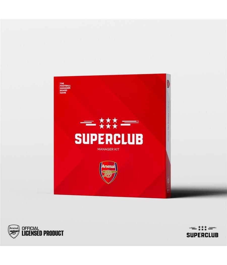 Juego de mesa superclub arsenal manager kit ingles