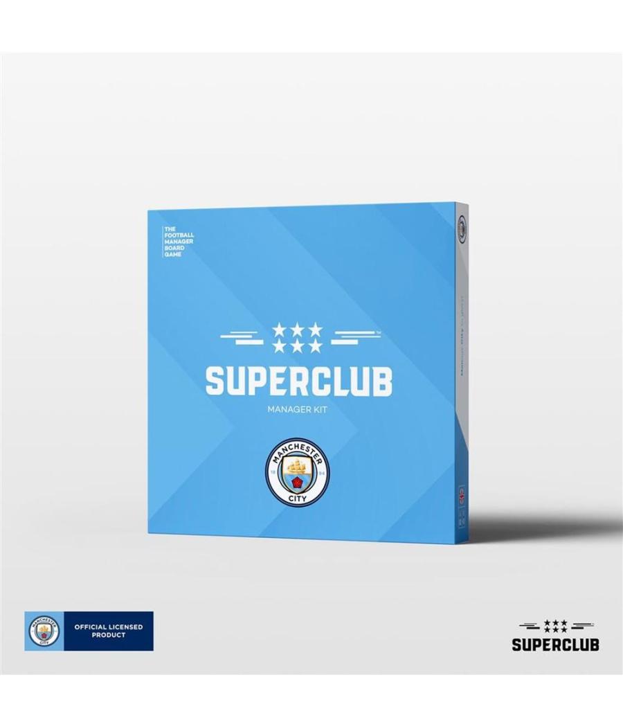 Juego de mesa superclub manchester city manager kit ingles