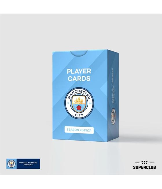 Juego de mesa superclub manchester city player cards 2023 - 24 ingles