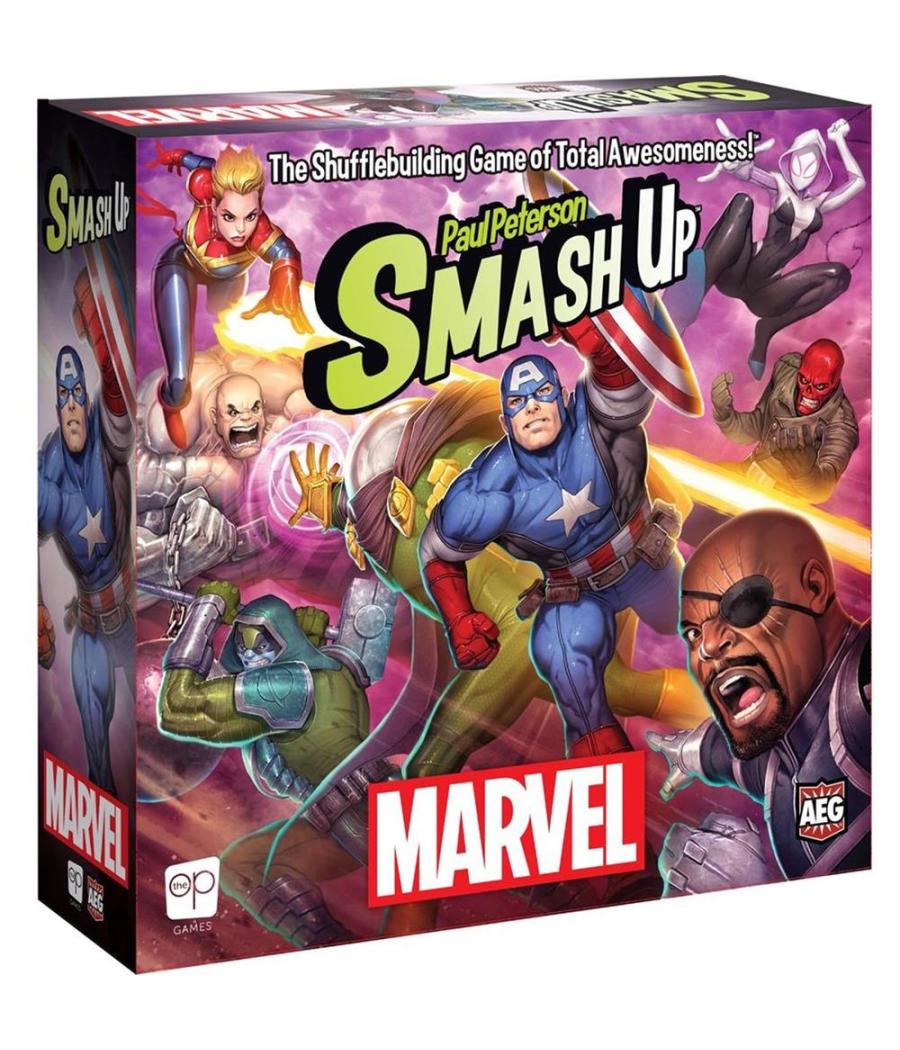 Juego de mesa smash up marvel ingles