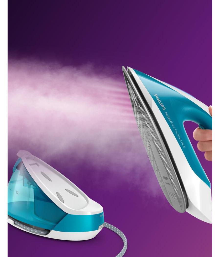 Centro planchado philips perfectcare compact plus 2400w - suela steamglide - vapor - antical - dep. 1.5l