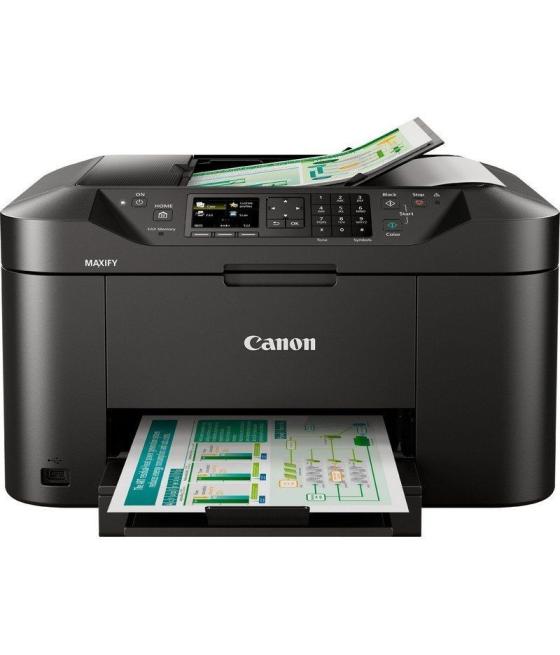 Multifunción canon maxify mb2150 wifi/ fax/ dúplex/ negra