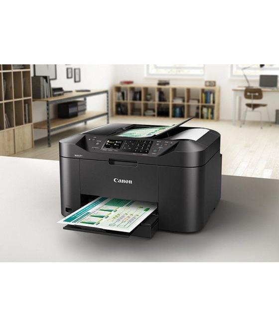 Multifunción canon maxify mb2150 wifi/ fax/ dúplex/ negra