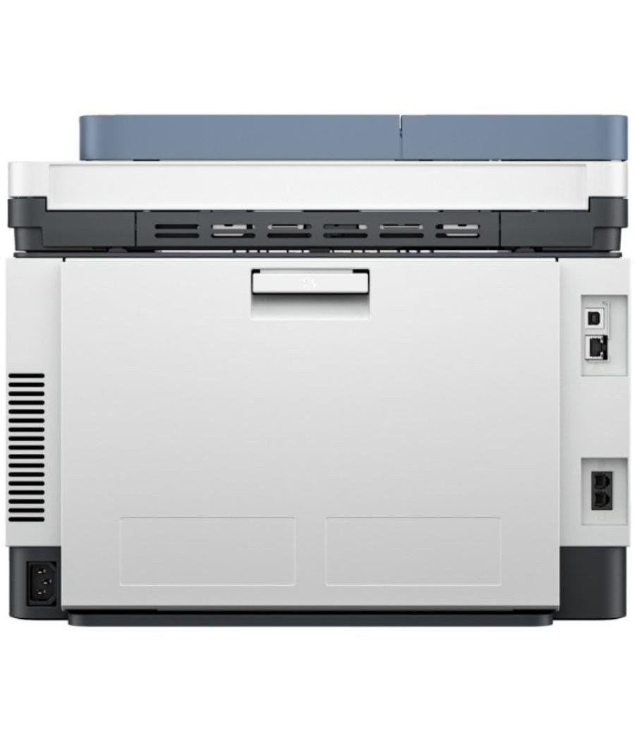 Multifunción láser color hp laserjet pro mfp 3302fdw wifi/ fax/ dúplex/ adf/ blanca y azul