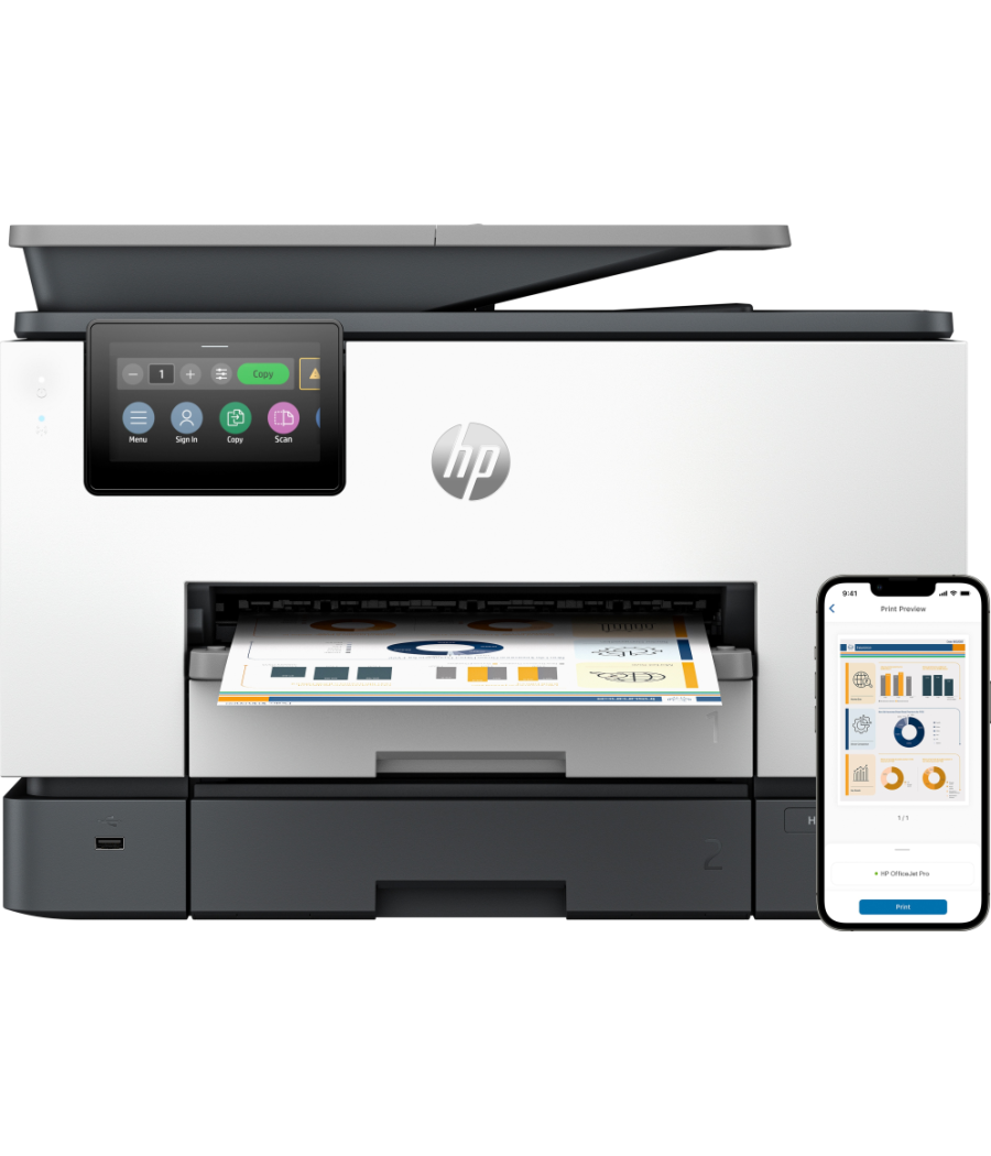 Impresora hp multifuncion officejet pro 9130b