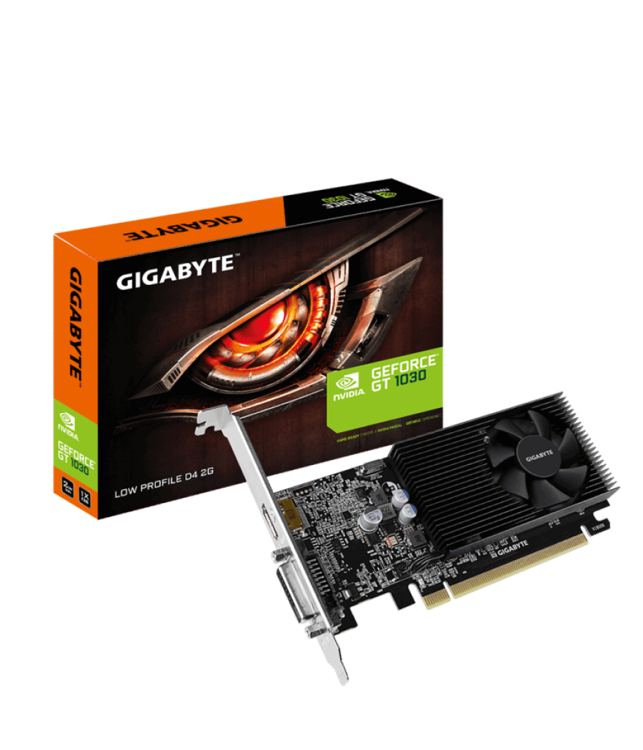 Tarjeta grafica gigabyte gt 1030 2gb ddr4 lp