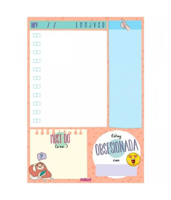 Finocam planificador talkual diario pro din a5 1dp