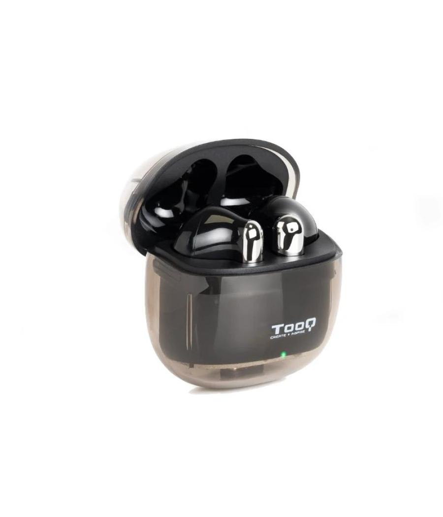 Tooq auriculares inalamb + microfono "onyx"