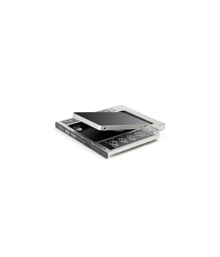 EWENT ADAP.HDD/SSD SATA PARA UNIDAD ÓPTICA 12.7mm - Imagen 5