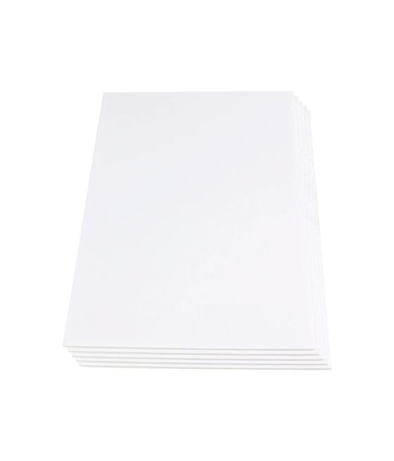 Cartón pluma liderpapel blanco adhesivo 1 cara 70x100cm espesor 10 mm