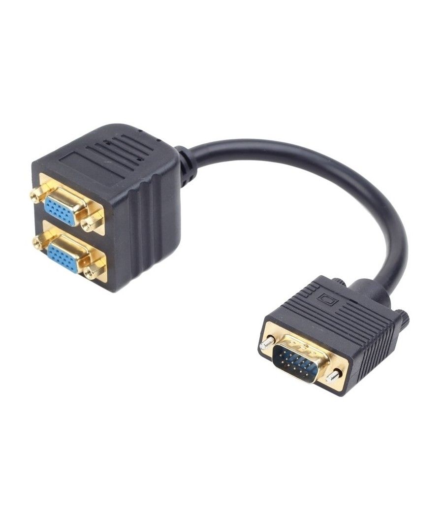 Gembird Cable Divisor VGA 1xHD15(M) 2xHD15(H) 0.2M - Imagen 1
