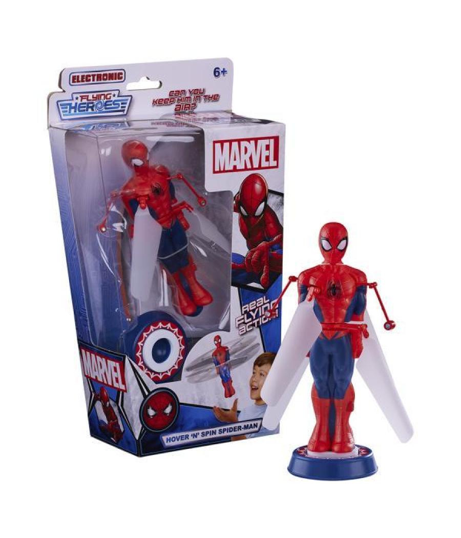 Figura electronica flying heroes marvel spiderman