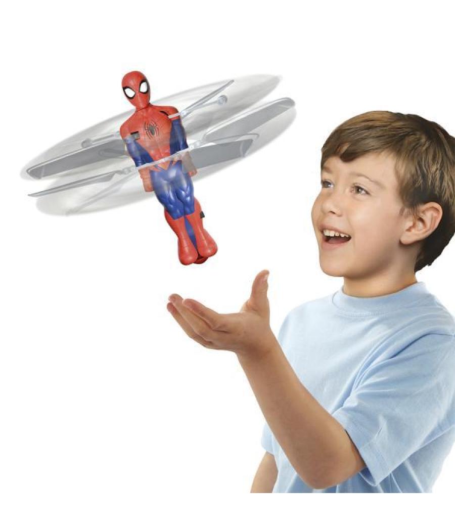 Figura electronica flying heroes marvel spiderman