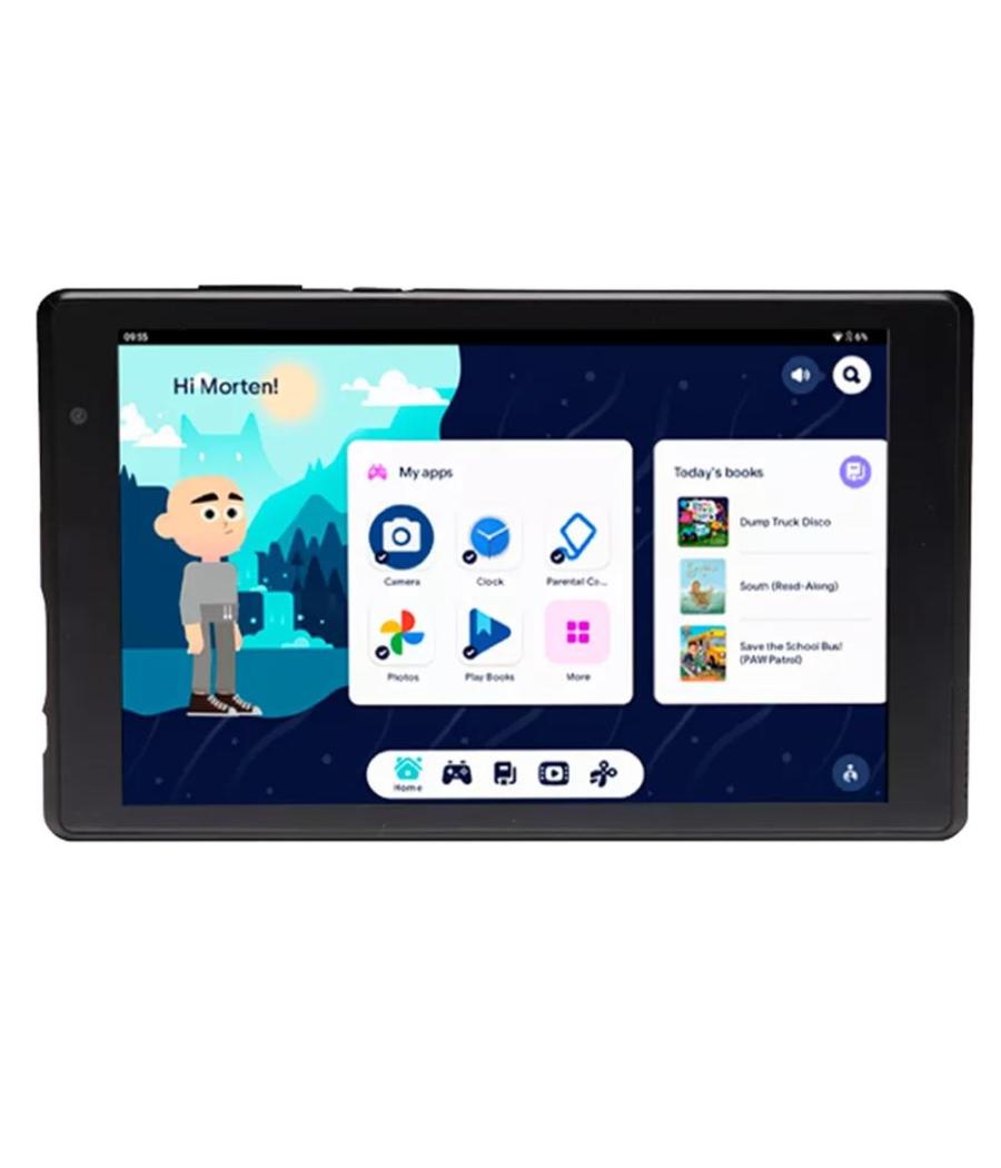Tablet denver 8pulgadas tio - 80105kbluepink - 64gb rom - 4gb ram - wifi - bluetooth - android 13 + fundas azul y rosa