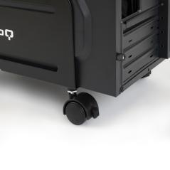 TooQ Soporte para CPU de SUELO con ruedas negro - Imagen 5