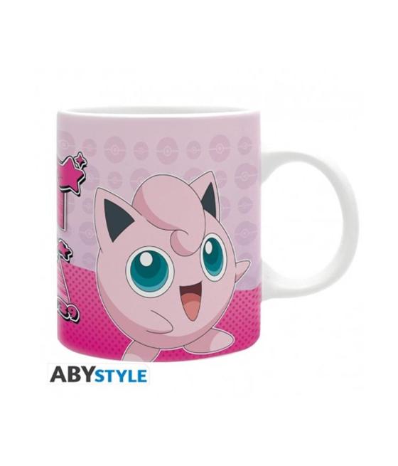 Taza abystyle pokemon jigglypuff comic strip 320 ml